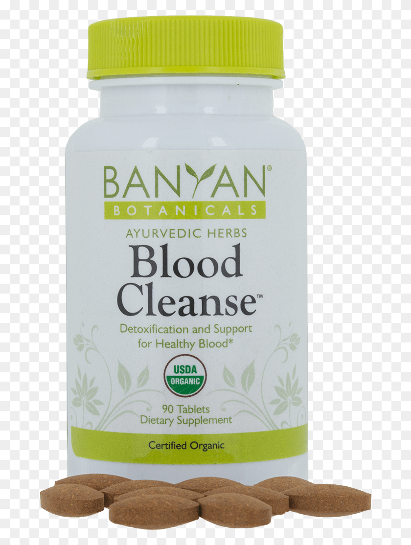 680x1054 Blood Cleanse 90 Tab By Banyan Botanicals Banyan Botanicals, Cosmetics, Plant, Deodorant HD PNG Download