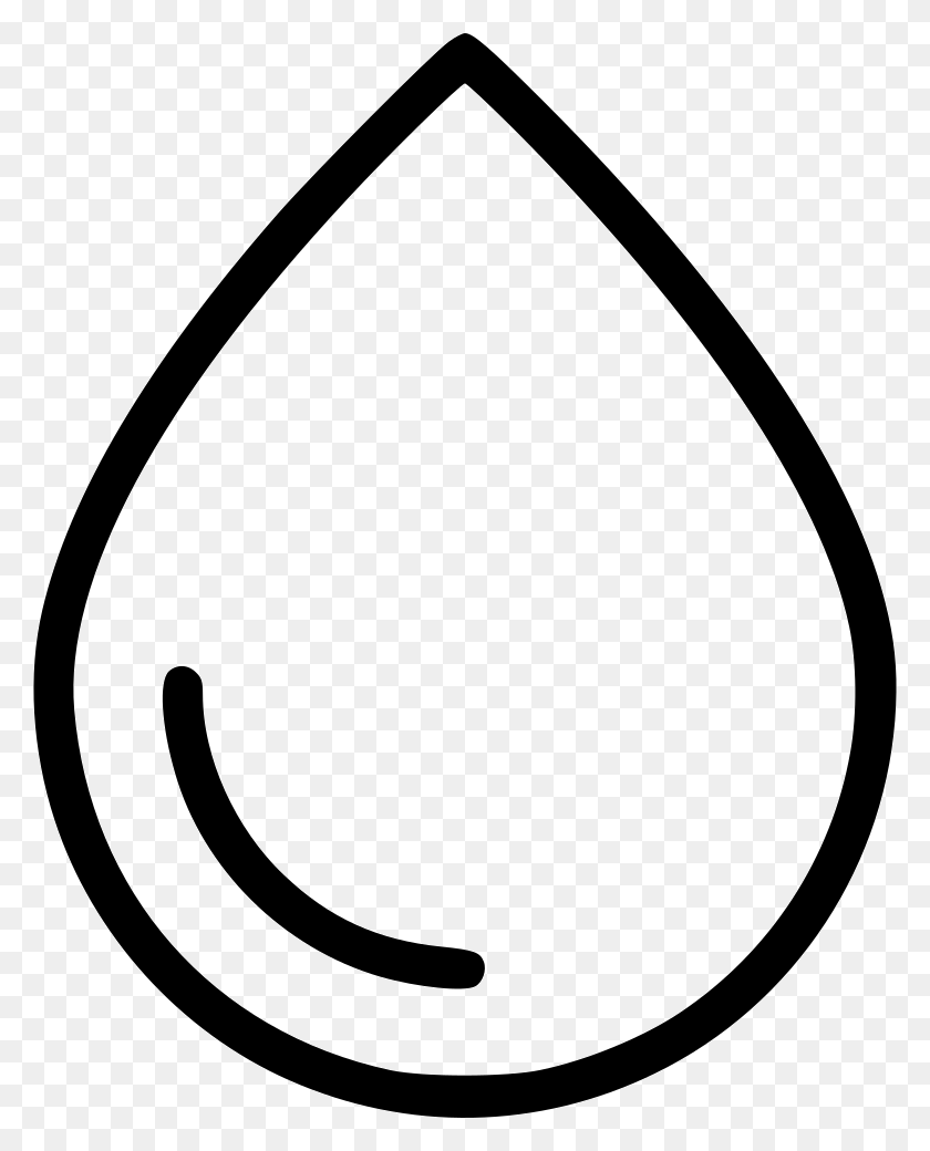 780x980 Blood Drop Drawing At Getdrawings Blood Drop Line Drawing, Stencil, Droplet, Hourglass HD PNG Download