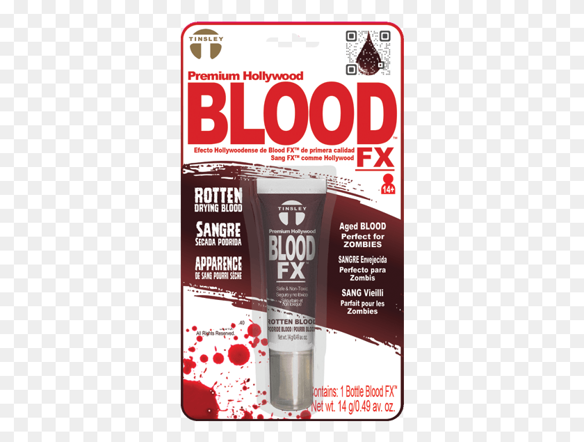 322x575 Blood Fx Rotten Tinsley Transfers, Advertisement, Poster, Flyer HD PNG Download