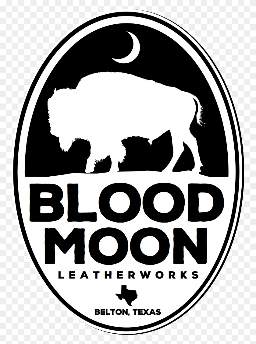 763x1070 Blood Moon Leatherworks Label, Text, Logo, Symbol Descargar Hd Png