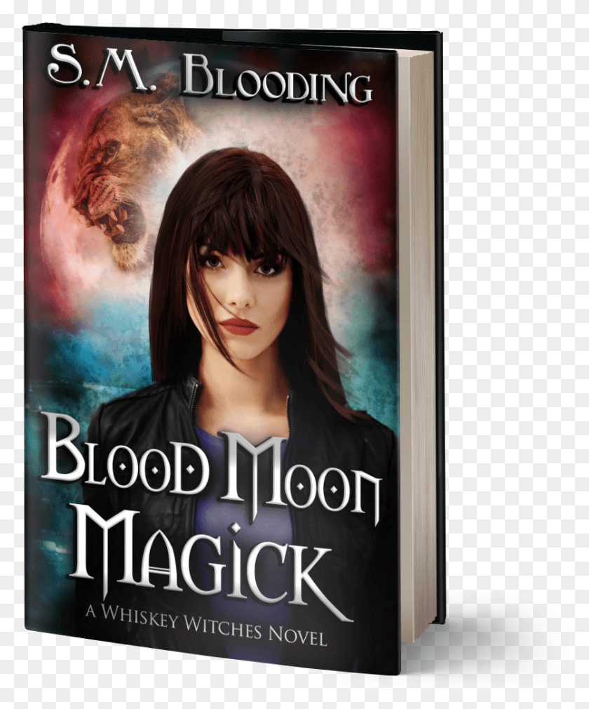 836x1019 Blood Moon Magick Girl, Novel, Book, Poster Descargar Hd Png
