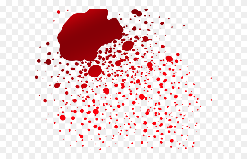 605x481 Blood Splatter Blood Splatters On Transparent, Texture, Graphics HD PNG Download