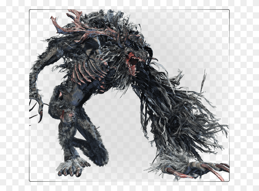 651x558 Bloodborne Cleric Beast Face, Dragon, Alien HD PNG Download