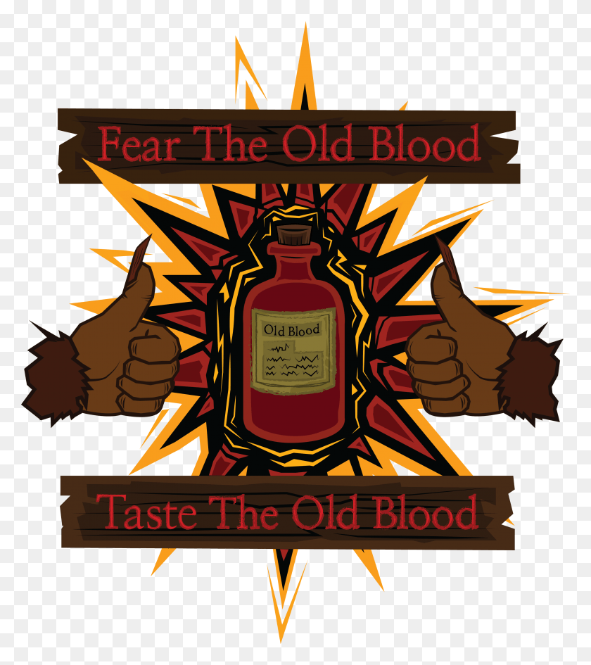 3082x3500 Bloodborne Clipart Light Fear The Old Blood Meme, Liquor, Alcohol, Beverage HD PNG Download