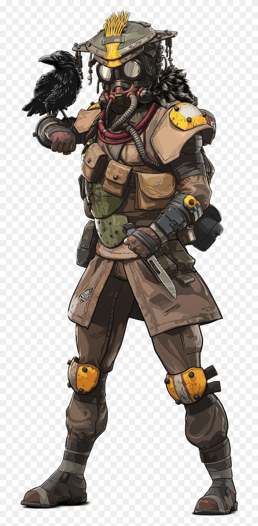 716x1649 Descargar Png Bloodhound Apex Legends Bloodhound, Persona, Humano, Ropa Hd Png