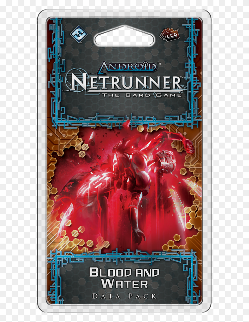589x1024 Bloodwater Android Netrunner Blood And Water, Poster, Advertisement, Flyer HD PNG Download