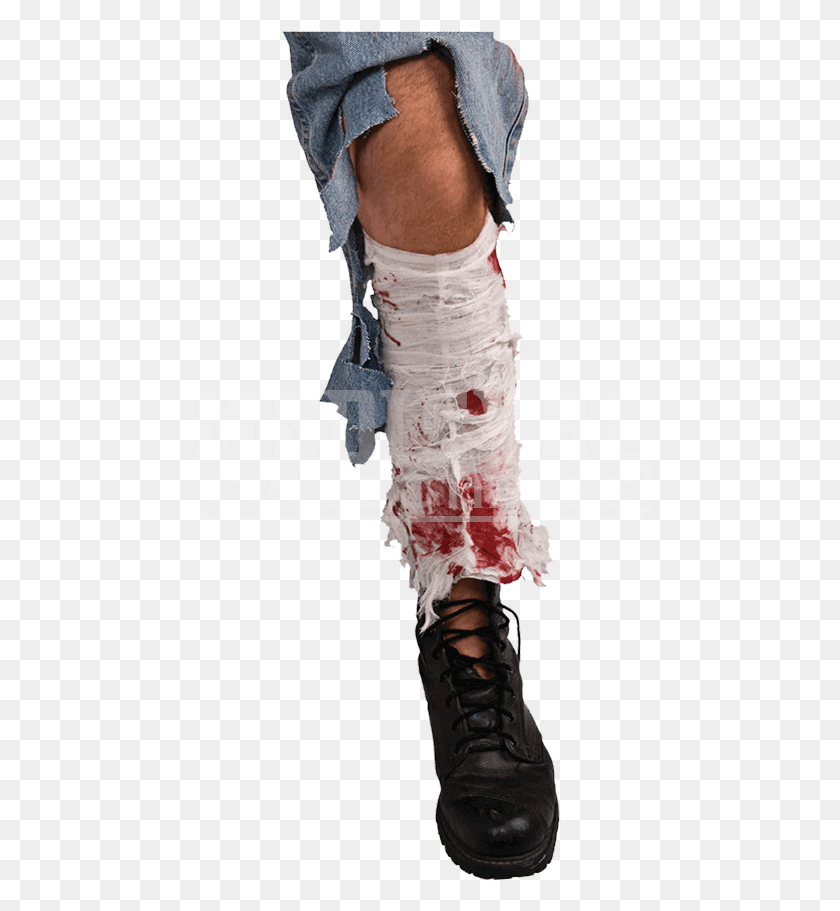 462x851 Bloody Leg, Clothing, Apparel, Person HD PNG Download