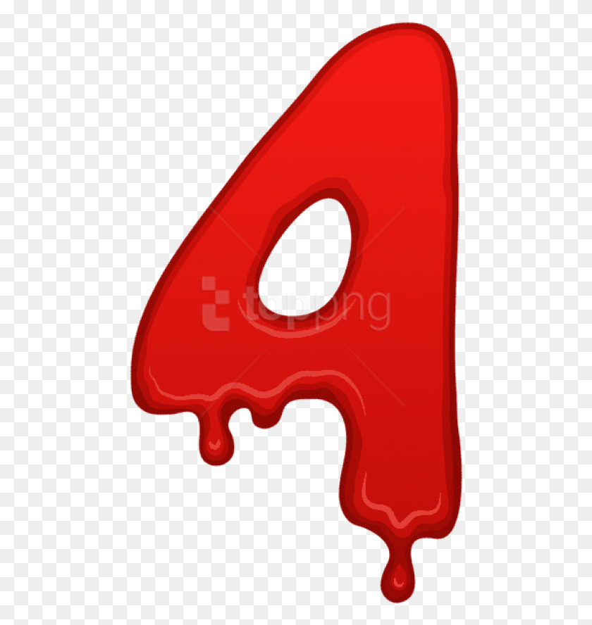 473x828 Bloody Number Four Bloody Numbers, Text, Alphabet, Label Descargar Hd Png