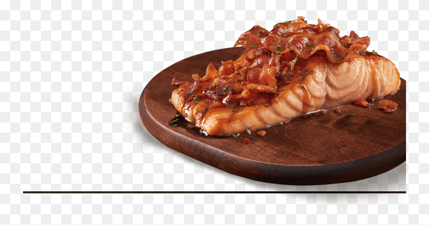 751x381 Bloomin Onion Dinner Outback Steakhouse Entrees Bacon Bourbon Salmon Outback Recipe, Pork, Food, Culinary Descargar Hd Png