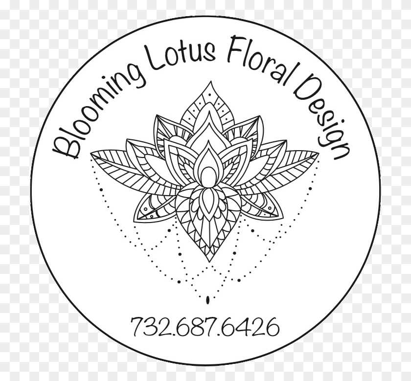 719x719 Blooming Lotus Floral Design Telephones Vibe Remixes, Symbol, Logo, Trademark HD PNG Download