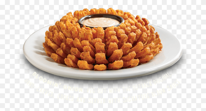 718x392 Blooming Onion Outback Steakhouse, Fries, Food, Snack HD PNG Download