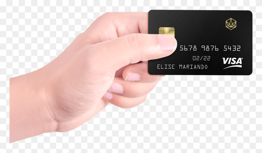 1934x1075 Bloomkit At Hand Holding Credit Card Hand Holding Credit Card, Person, Human, Text HD PNG Download
