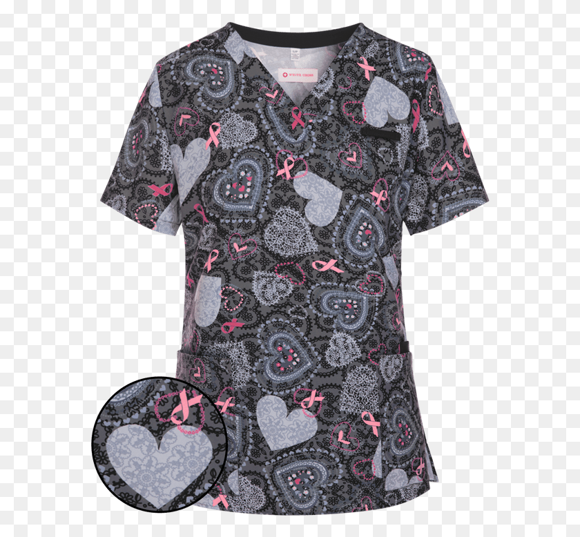 578x718 Blouse, Pattern, Clothing, Apparel HD PNG Download