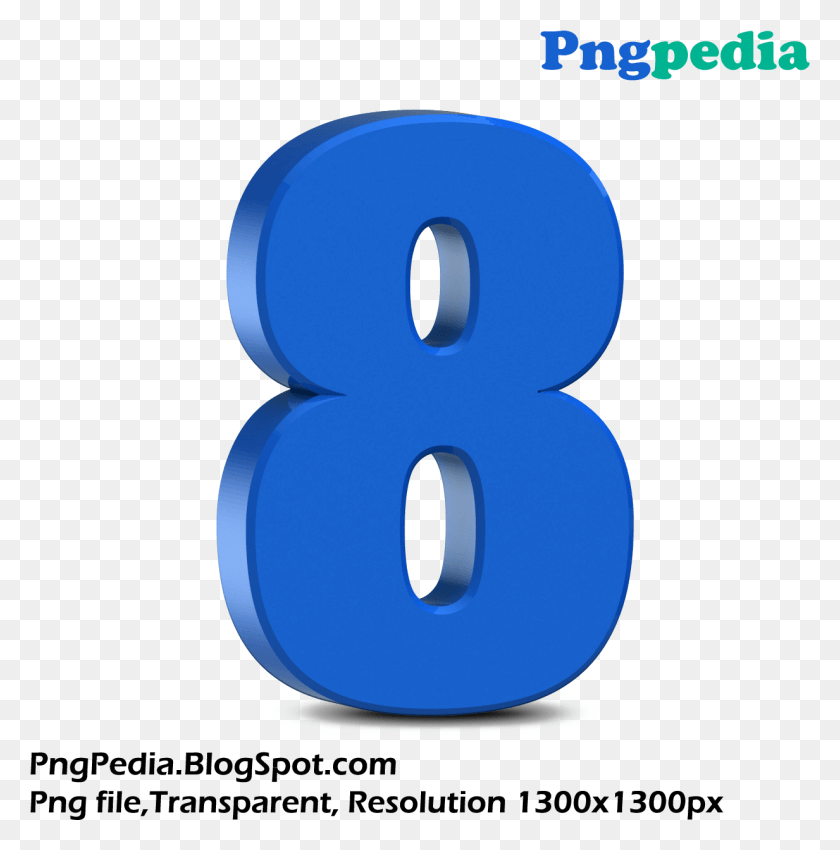 1233x1249 Blue 3d Numbers Set Eight 3d Number 8, Symbol, Text, Alphabet HD PNG Download