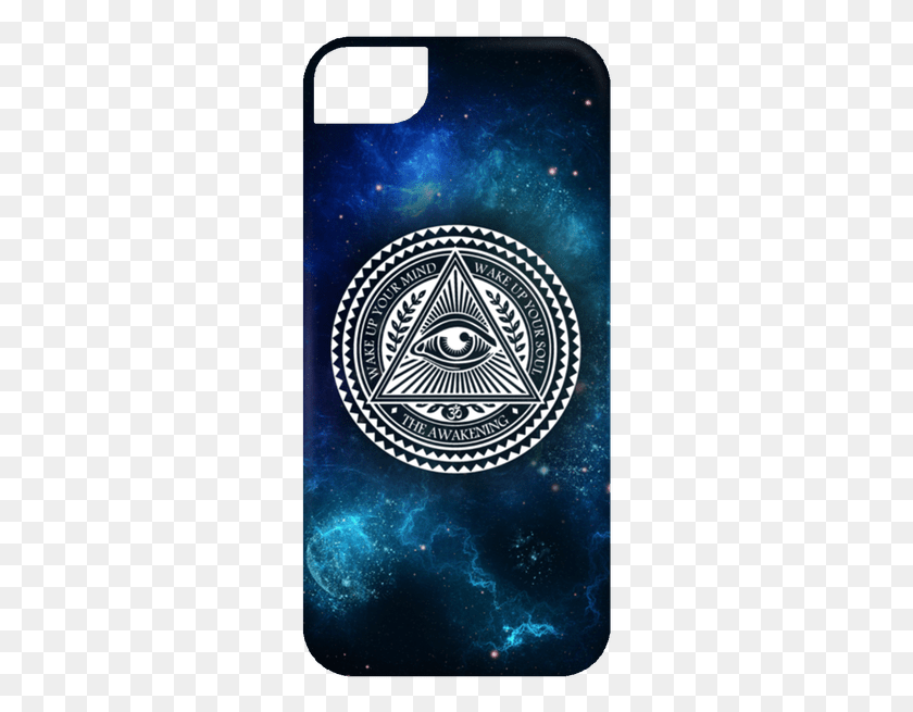 288x595 Blue All Seeing Eye Iphone 5 Case Mobile Phone Case, Label, Text, Emblem HD PNG Download