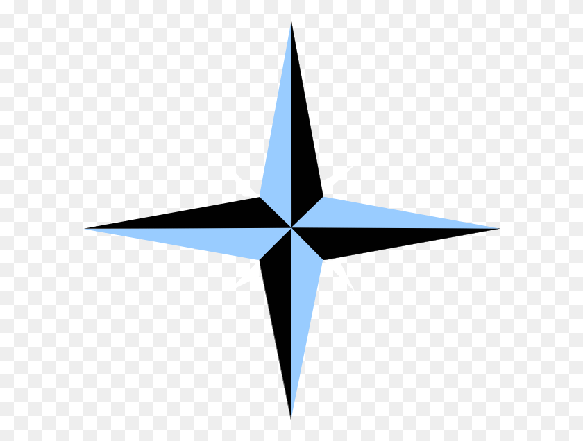 600x576 Blue And Black Compass Svg Clip Arts 600 X 576 Px, Symbol, Compass Math, Star Symbol HD PNG Download