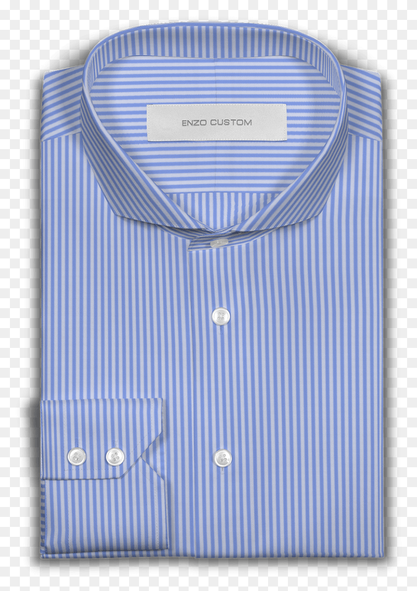 809x1172 Blue And White Stripes Formal Wear, Clothing, Apparel, Shirt HD PNG Download