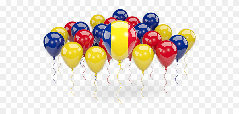 539x340 Blue And Yellow Balloons, Balloon, Ball HD PNG Download