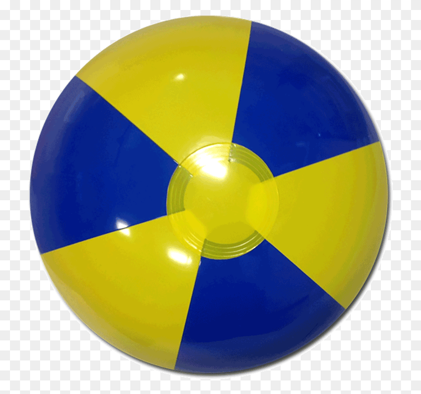 728x727 Blue And Yellow Beach Ball, Balloon, Ball, Sphere HD PNG Download