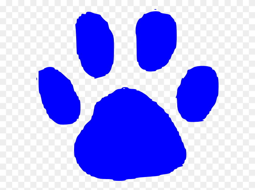 600x567 Blue Animal Footprint Logo, Balloon, Ball HD PNG Download
