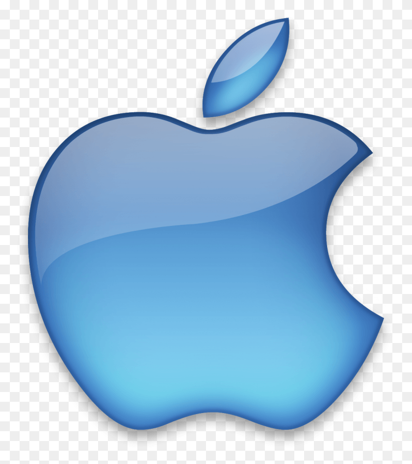 1096x1247 Descargar Png Blue Apple Logo Icon Apple, Ice, Outdoors, Nature Hd Png