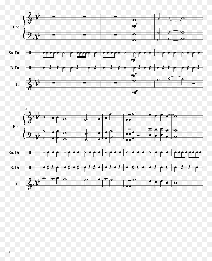 773x976 Blue Beetle Sheet Music Composed By Alex Ho 2 Of Sheet Music, Gray, World Of Warcraft HD PNG Download