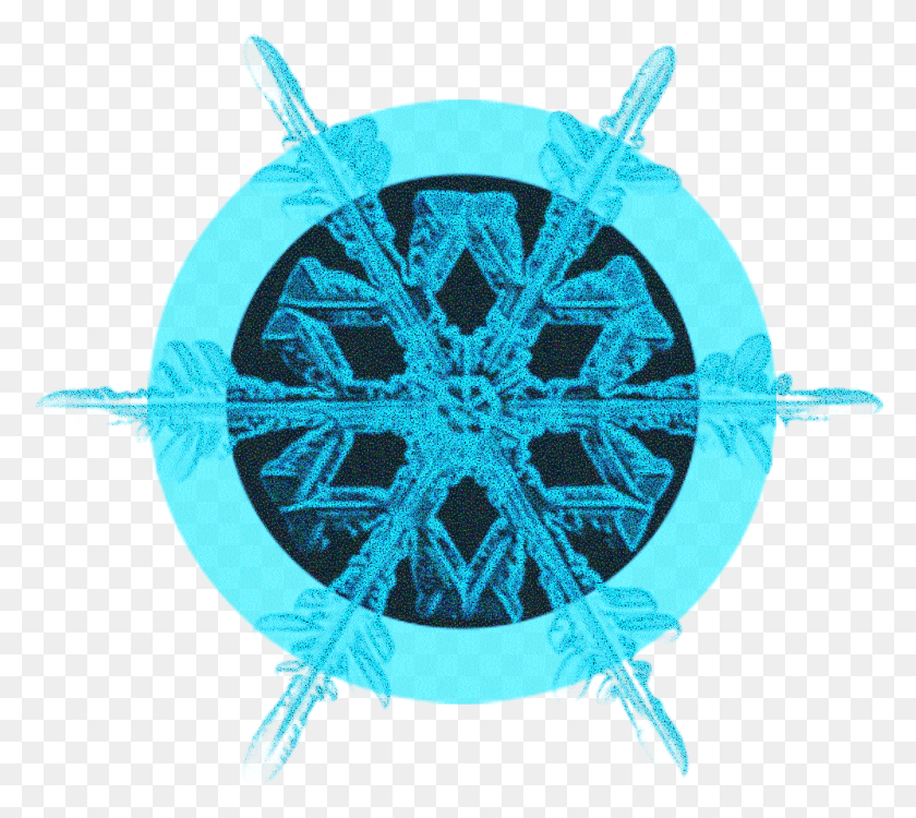 1688x1495 Синий Черный Кристалл Декоративный Ледяной Цветок И Psd Синий, Компас, Солнечные Часы, Символ Звезды Png Скачать