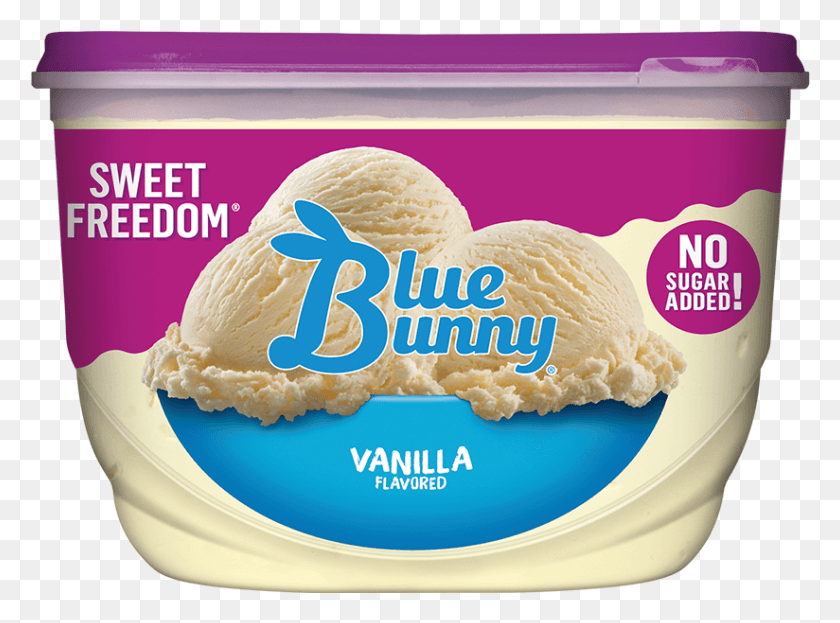 824x595 Blue Bunny Mint Ice Cream, Cream, Dessert, Food HD PNG Download