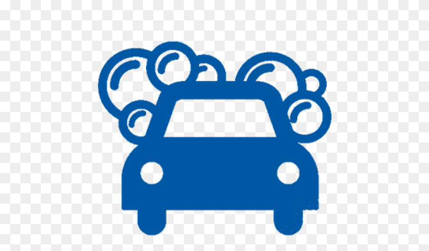 460x433 Blue Car Clipart Car Wash Car Wash Clip Art, Transportation, Vehicle, Text HD PNG Download