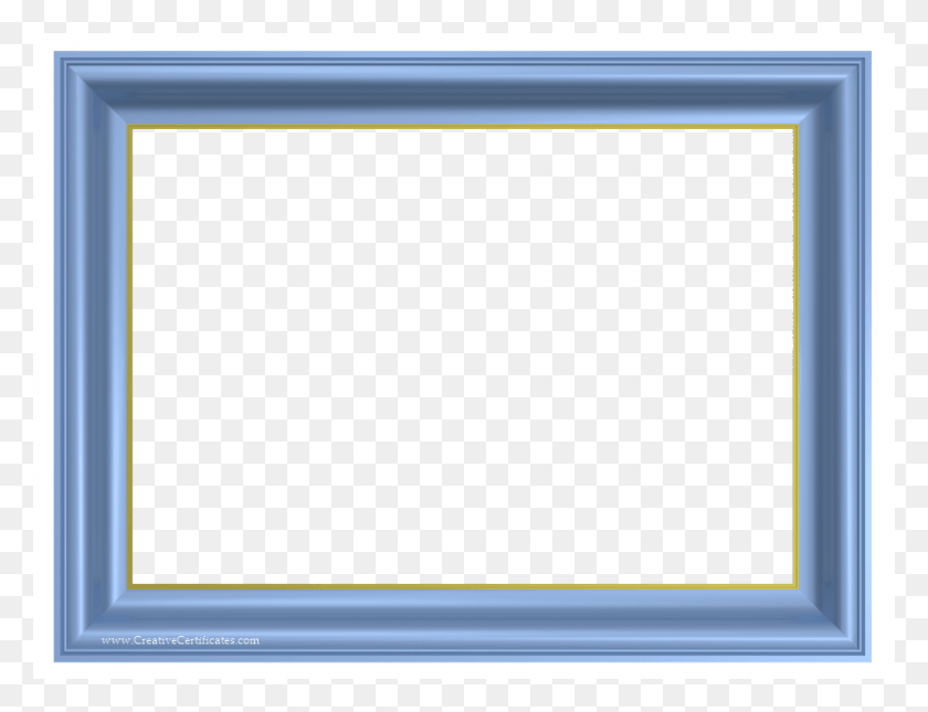 960x720 Blue Certificate Border Transparent Blue Fancy Frames, Monitor, Screen, Electronics HD PNG Download