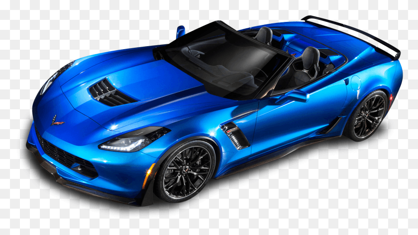 1828x970 Descargar Png Chevrolet Corvette Z06 Azul Vista Superior Coche 2015 Corvette Z06 Convertible, Vehículo, Transporte, Automóvil Hd Png