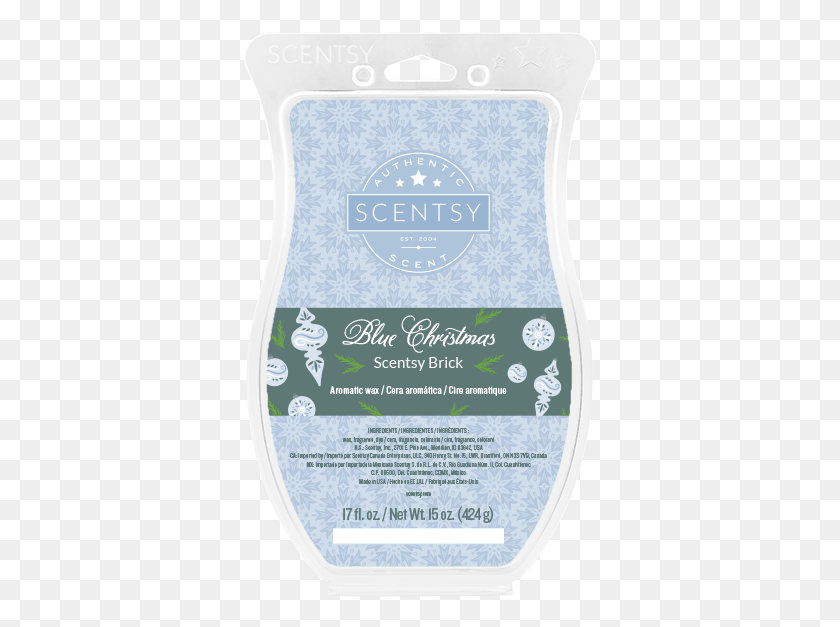 356x567 Blue Christmas Scentsy Brick, Text, Paper, Passport HD PNG Download