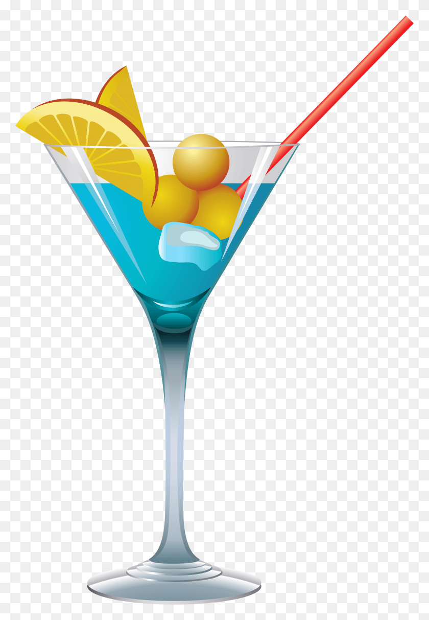 2645x3911 Blue Cocktail Clipart Cocktail Clipart, Alcohol, Beverage, Drink HD PNG Download