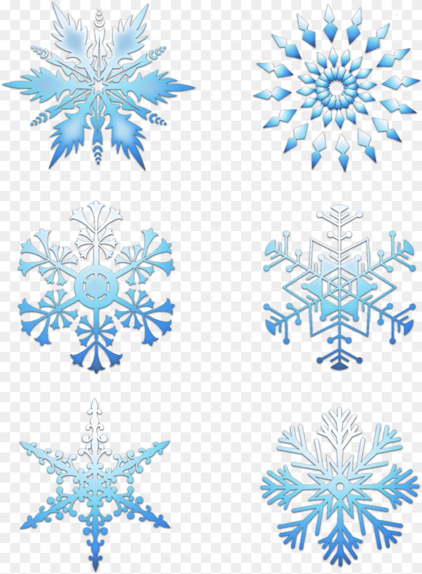 1206x1639 Blue Cold Winter Gradient And Vector Motif, Nature, Outdoors, Snow, Snowflake PNG