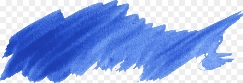 Blue Colour Brush Stroke, Aircraft, Airplane, Transportation, Vehicle Clipart PNG