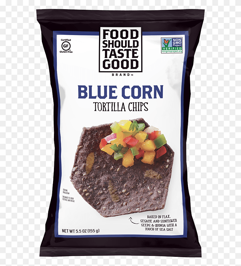 589x865 Blue Corn Blue Corn Tortilla Chips Food Should Taste Good, Plant, Dessert, Chocolate HD PNG Download