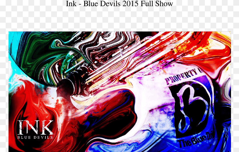 784x535 Blue Devils 2015 Full Show Sheet Music For Trumpet Graphic Design, Modern Art, Art, Graphics, Painting Clipart PNG