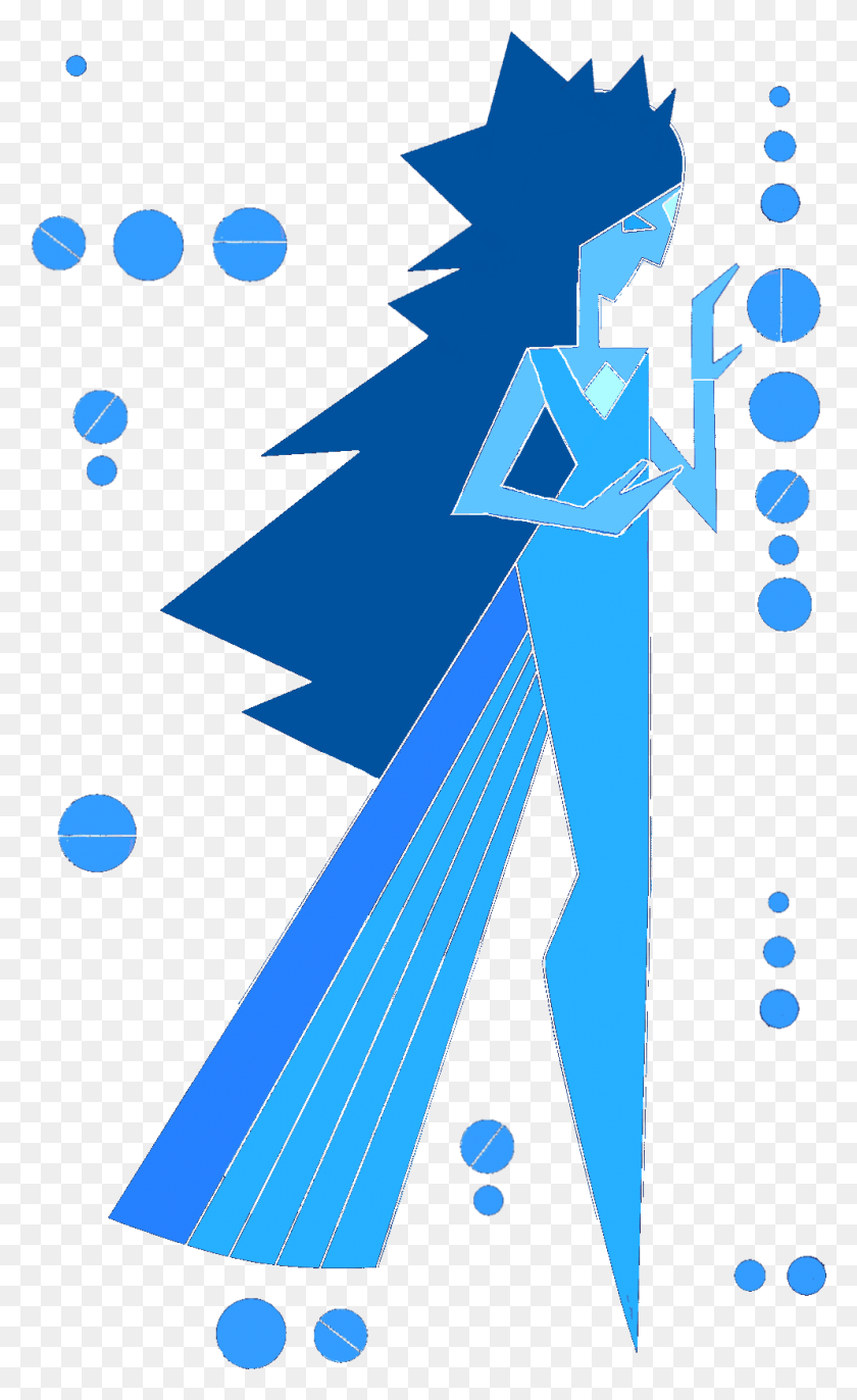 994x1672 Diamante Azul, Steven Universe, Diamante Azul Corrupto, Símbolo, Gráficos Hd Png