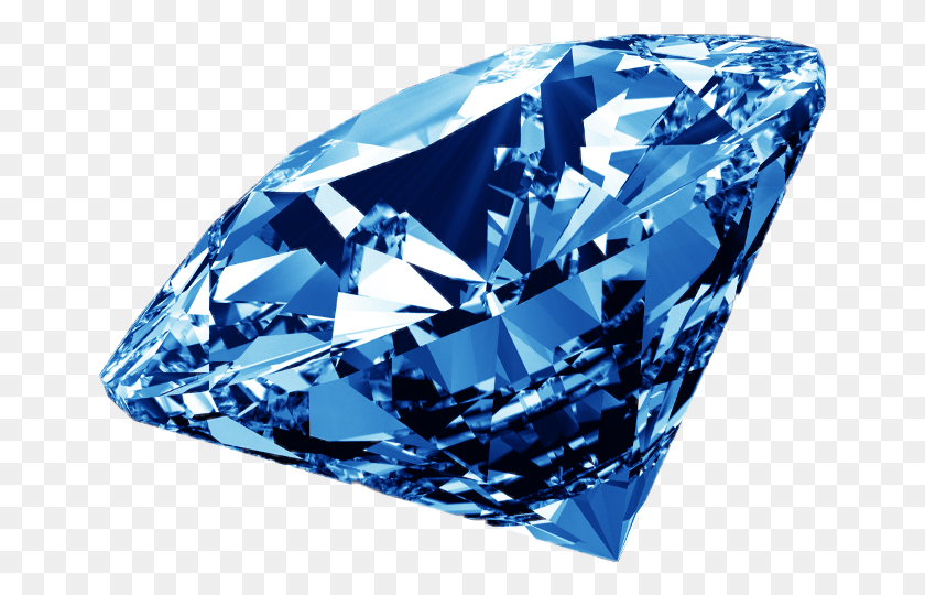 661x480 Diamante Azul Con Fondo Negro, Piedras Preciosas, Joyas, Accesorios Hd Png