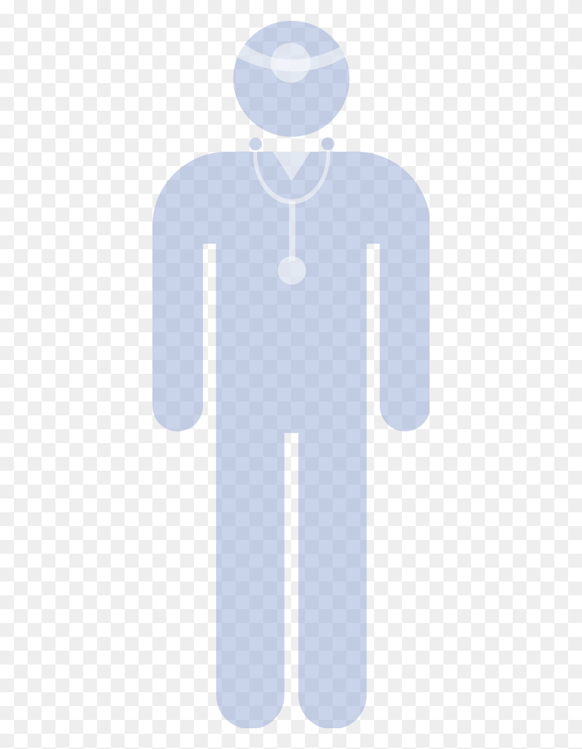 400x1022 Blue Doctor Icon Men Toilet Sign, Text, Symbol, Number HD PNG Download