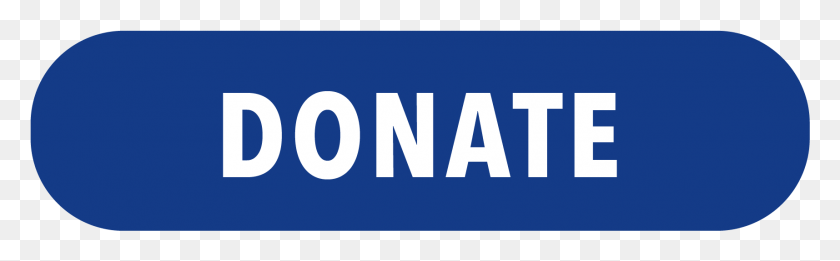 1715x444 Blue Donate Button, Word, Text, Alphabet HD PNG Download