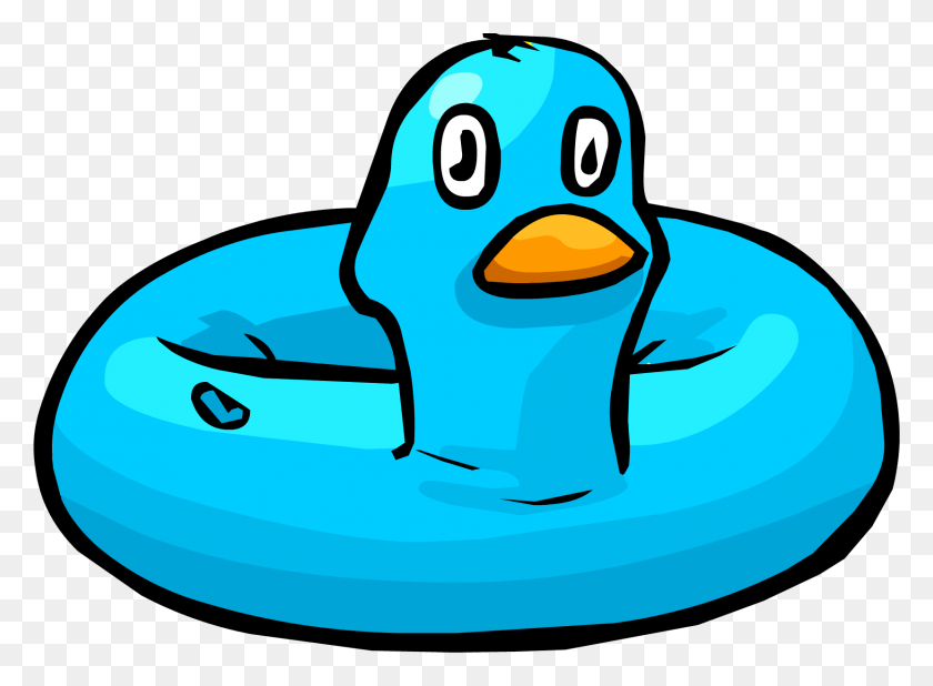 1659x1187 Blue Duck Club Penguin Duck Floatie, Water, Vehicle, Transportation HD PNG Download
