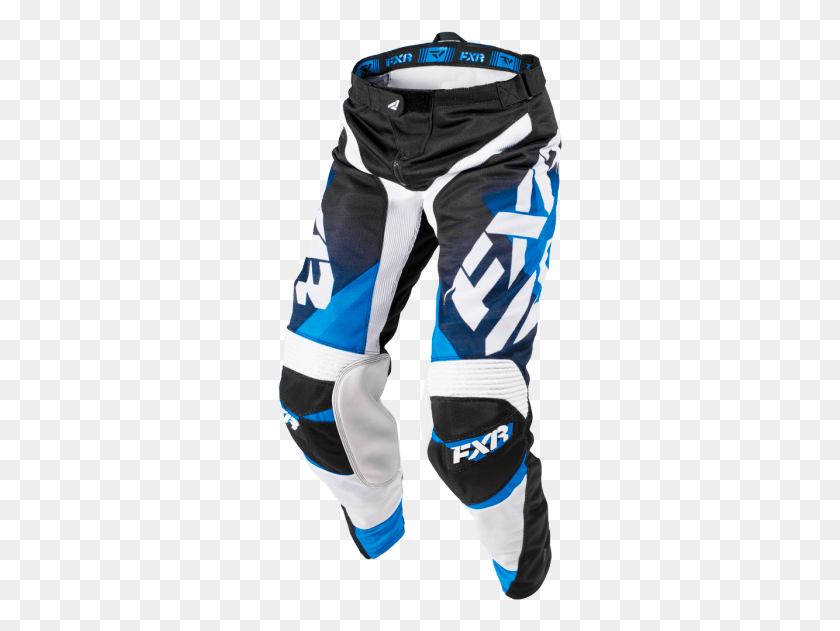 286x571 Blue Fadewhite Hockey Pants, Clothing, Apparel, Shorts Descargar Hd Png