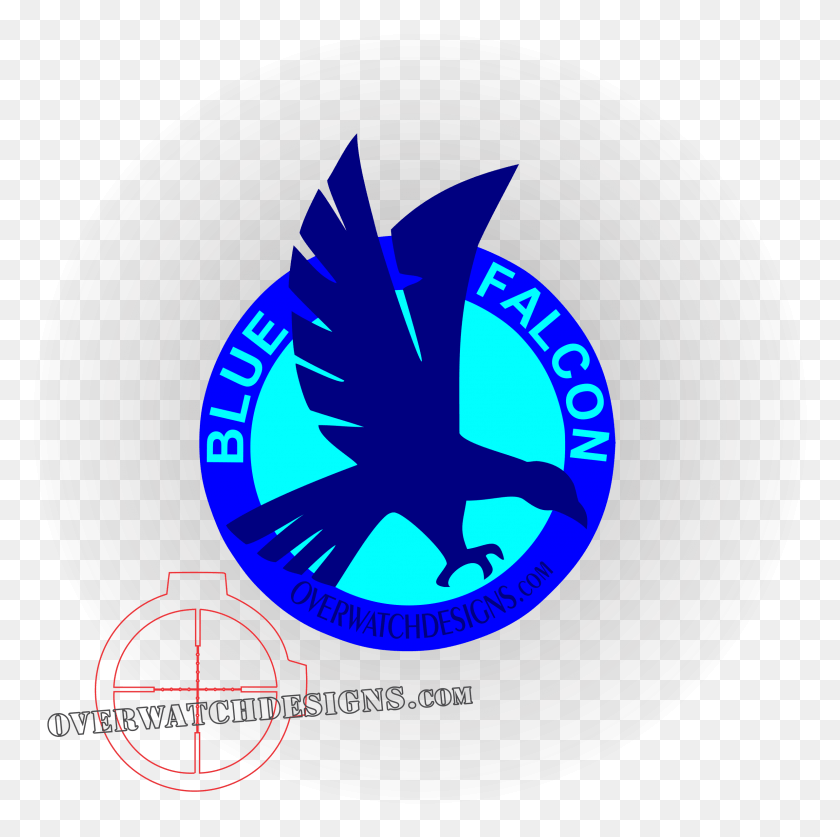 2382x2373 Blue Falcon Logo Tenis Na Masa, Iluminación, Esfera Hd Png
