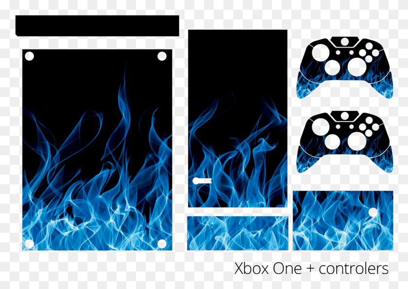 780x536 Blue Flames Xbox Skin Sticker Blue Flame Computer Background, Fire, Pattern, Fractal HD PNG Download