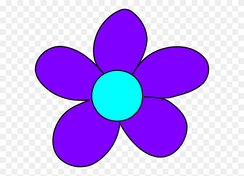 600x545 Синий Цветок, Узор, Орнамент, Графика Hd Png Скачать
