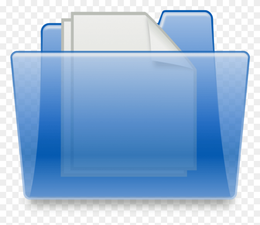 813x696 Blue Folder Directory Icon Folder Icon Transparent Background, File Binder, File, File Folder HD PNG Download