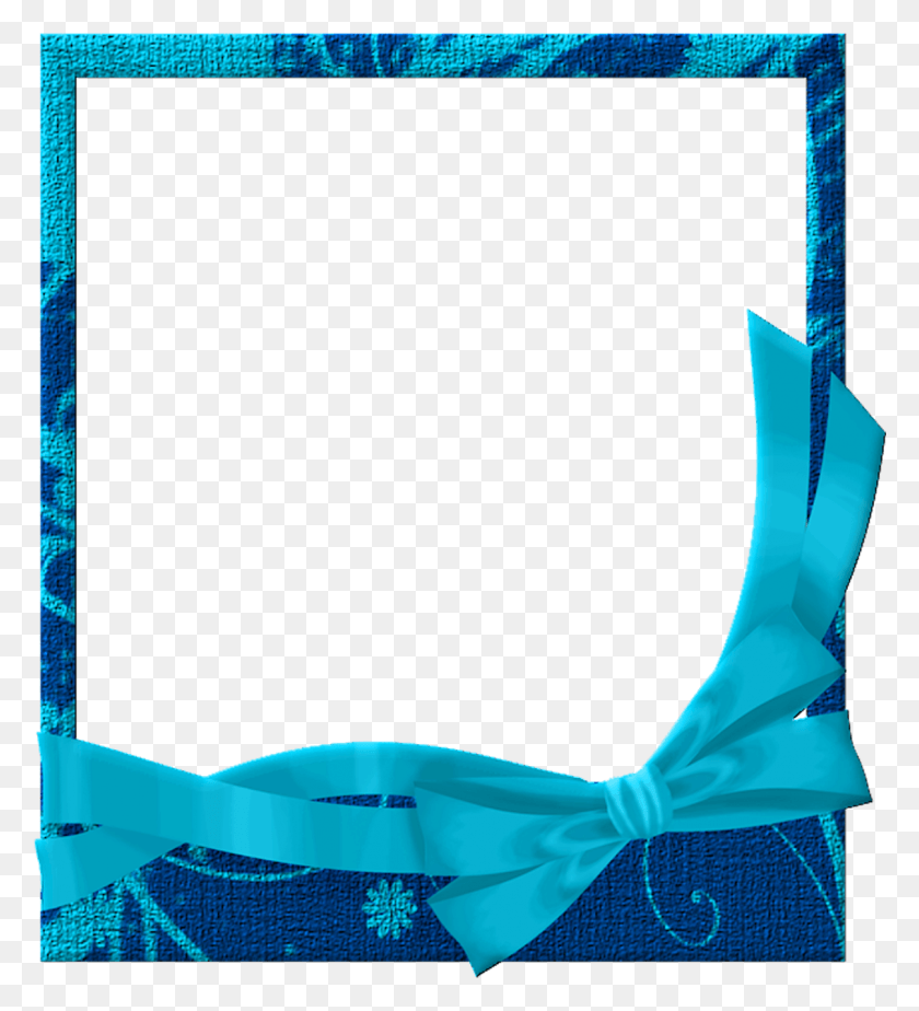 1205x1336 Blue Frame Blue Photo Frame, Tie, Accessories, Accessory HD PNG Download