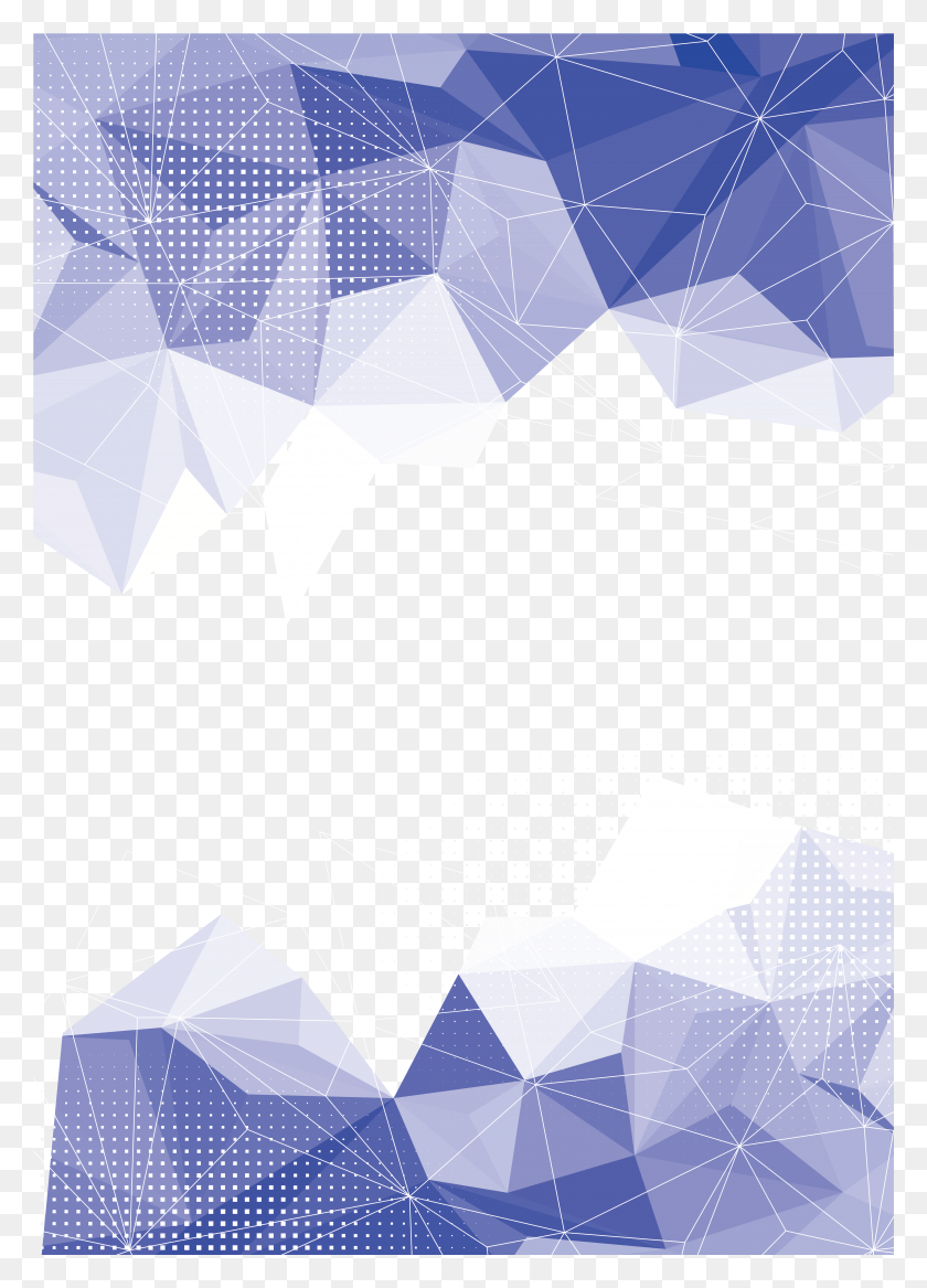 4939x7015 Blue Geometric Background Abstract Shapes Shapes, Symbol, Star Symbol HD PNG Download