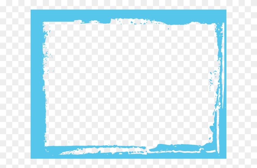 641x491 Blue Grunge Blank Frame Art Shape Frame And Blue Grunge Frame, Outdoors, Nature, Text HD PNG Download